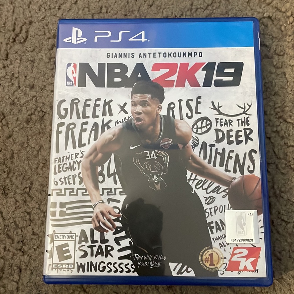 NBA2k19 for PS4  GIANNIS